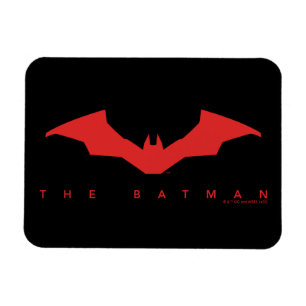 Logotypen Batman Fladdermus Magnet