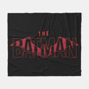 Logotypen Batman Fladdermus Overlay Fleecefilt