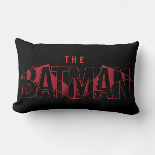 Logotypen Batman Fladdermus Overlay Lumbarkudde