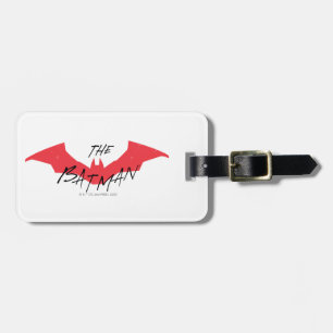 Logotypen Batman Handskriftlig Fladdermus Bagagebricka