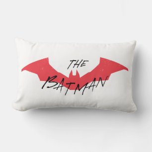 Logotypen Batman Handskriftlig Fladdermus Lumbarkudde