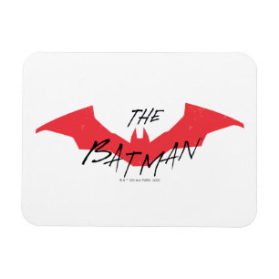 Logotypen Batman Handskriftlig Fladdermus Magnet