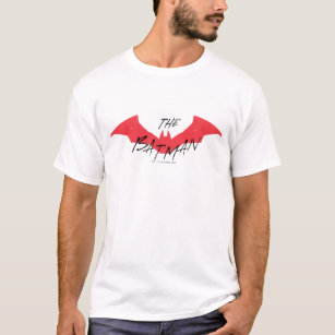 Logotypen Batman Handskriftlig Fladdermus T Shirt