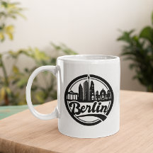 Logotypen Berlin City Coffee Mugg