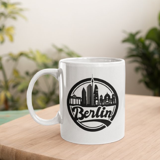 Logotypen Berlin City Coffee Mugg (berlin germany mug)