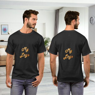 Logotypen Black guld Business T Shirt