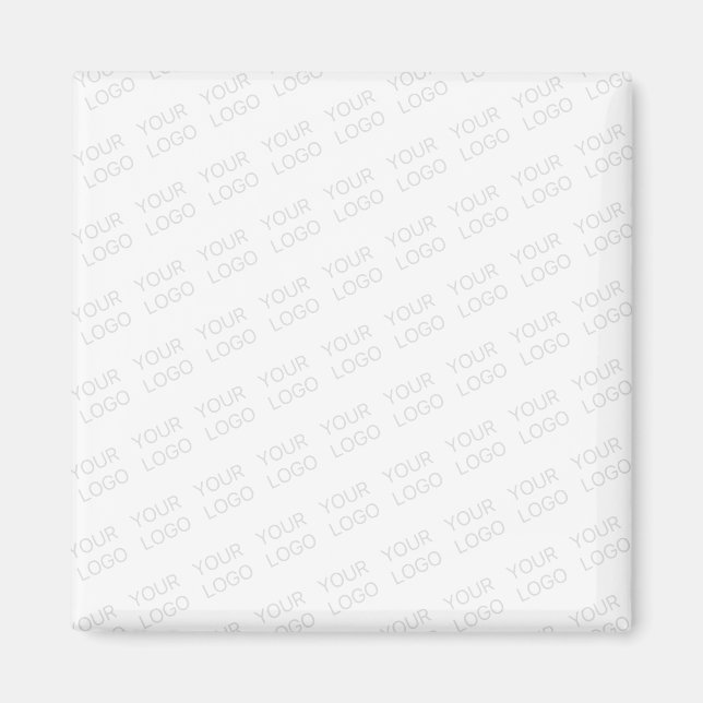 Logotypen blir automatiskt urskarpt och upprepas magnet (Framsidan)