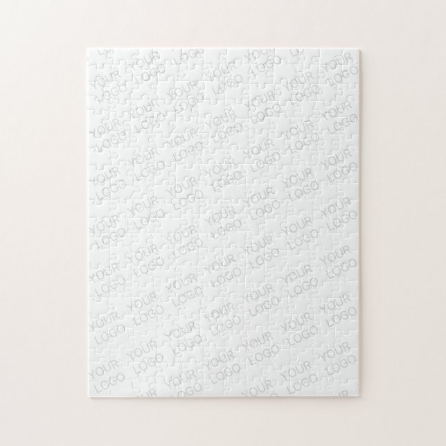 Logotypen blir automatiskt urskarpt och upprepas pussel (Vertikal)