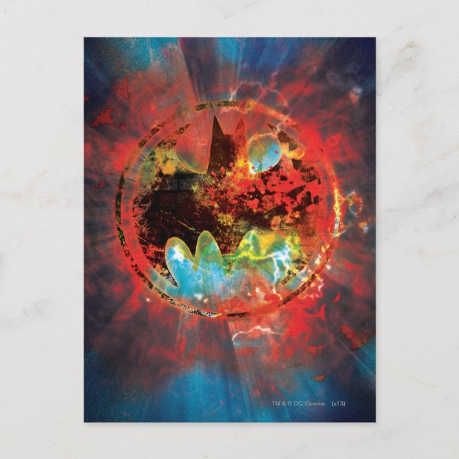 Logotypen Cataclysmic Fladdermus Vykort (Framsida)