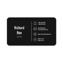 Logotypen Classy Black Business Icons