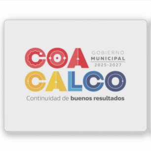 Logotypen Coacalco de Berriozábal, Mexiko Klistermärken