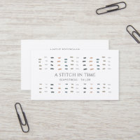 Logotypen Cute Modern Seamstress Tailor Hand Stitc
