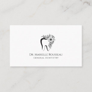 Logotypen Dentist Tooth Visitkort