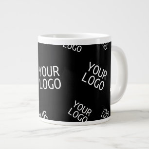 Logotypen Design, Photo eller Business är slumpmäs Jumbo Mugg