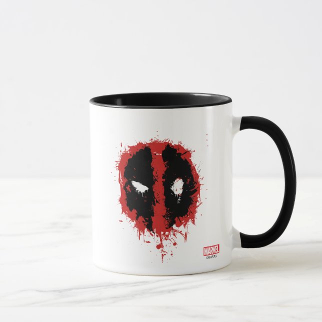 Logotypen Färgplatta för deadpool Mugg (Höger)