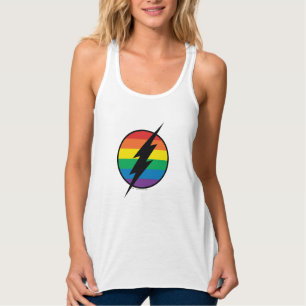 Logotypen Flash Rainbow Linne Med Racerback
