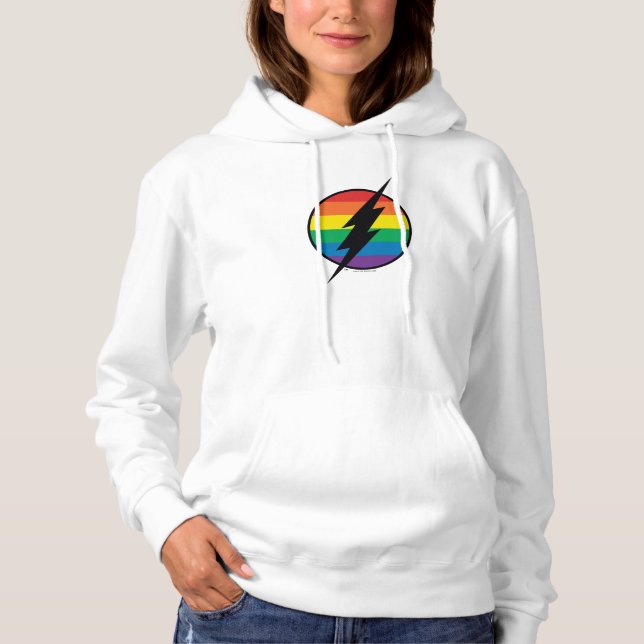 Logotypen Flash Rainbow T Shirt (Framsida)