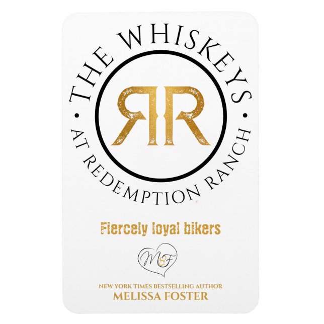 Logotypen Flexible Magnet Reinmption Ranch Whiskey (Vertikal)