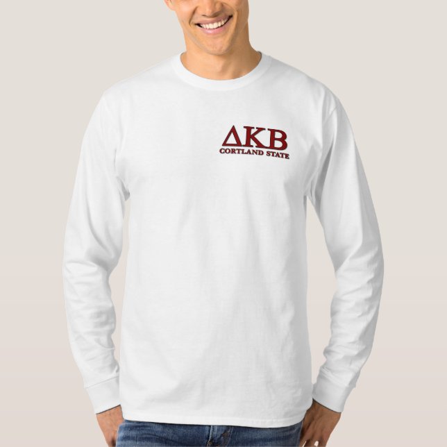 Logotypen för DKB-vapensköldbaksida beklär Tee Shirt (Framsida)