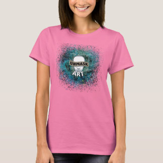Logotypen för omens avmask tee shirt