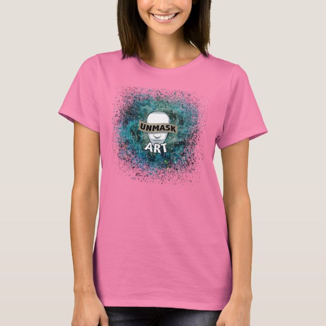 Logotypen för omens avmask tee shirt (Framsida)