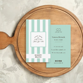 Logotypen för omvänd Fransk för färgborttagning av Visitkort