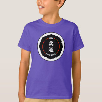 Logotypen för slätten för MTG-Judoklubben lurar T Shirt