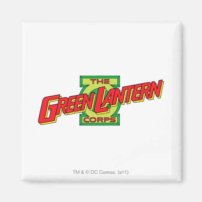 Logotypen Gren Lantern Corps Magnet (Framsidan)
