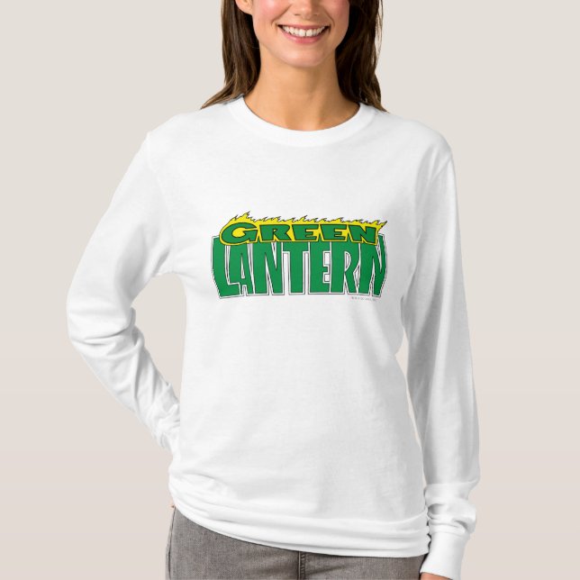 Logotypen grönt - Gultens glödlampor T-shirt (Framsida)