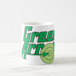 Logotypen grönt kaffemugg