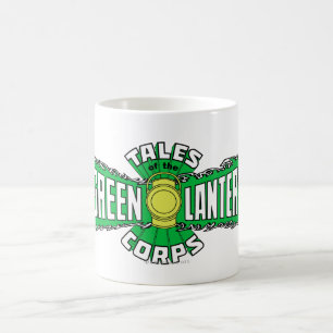 Logotypen Grönt Lantern Corps - Grönt Kaffemugg