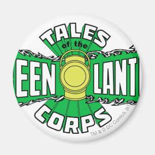 Logotypen Grönt Lantern Corps - Grönt Magnet