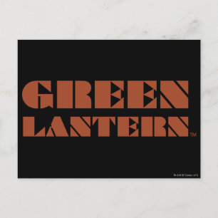 Logotypen grönt Lantern - Tan Vykort