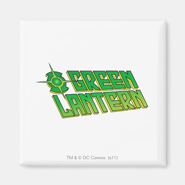 Logotypen grönt - Lutning Magnet (Framsidan)
