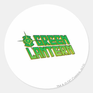 Logotypen grönt - Lutning Runt Klistermärke