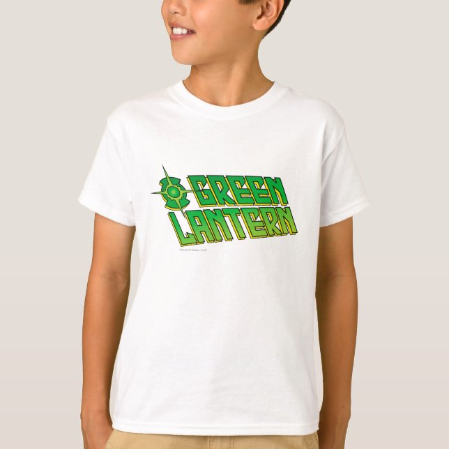 Logotypen grönt - Lutning T-shirt (Framsida)