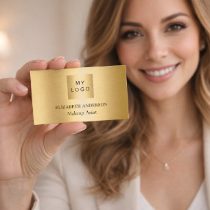 logotypen Guld anpassningsbar Qr social mediapremi Visitkort