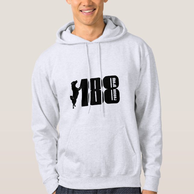 Logotypen Hoodie i 188 Räddingar (Framsida)