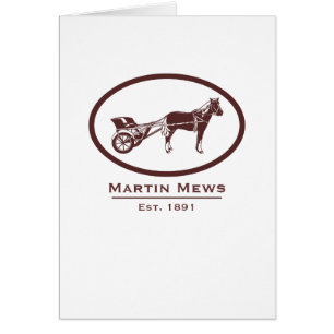 Logotypen Horse and Buggy Hälsningskort