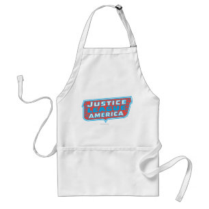Logotypen Justice League of America Förkläde