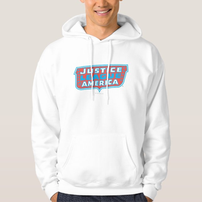 Logotypen Justice League of America Hoodie (Framsida)