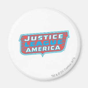 Logotypen Justice League of America Magnet