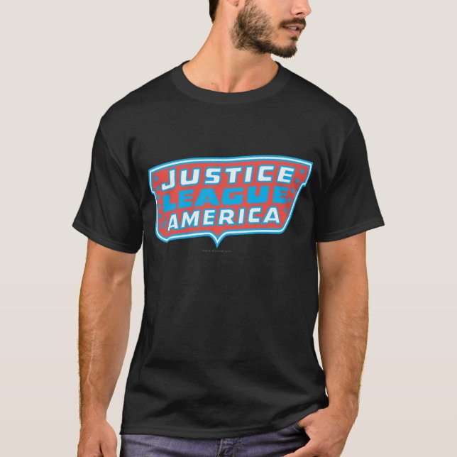 Logotypen Justice League of America Tee (Framsida)