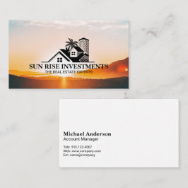 Logotypen Kusten Real Gods | SOL STIGA UPP Visitkort