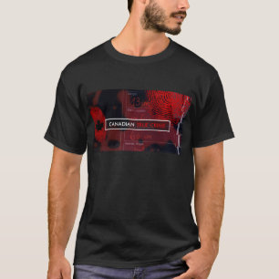 Logotypen landskap t-skjortan t shirt