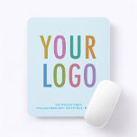 Logotypen Ljust Baby blue Anpassningsbar för muskn Musmatta<br><div class="desc">Anpassa den här musknappen med företagets logotyp och anpassningsbar. Det har en trasa yta med en halkgummibas. Det här är en ljusblå musknapp som du kan anpassa till ett annat färg. Den är 9, 25 tum x 7, 75 tum* med en rundad rektangulär form. Ingen minsta orderkvantitet och ingen konfigurationsavgift....</div>