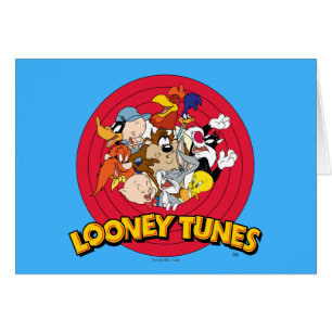 LOGOTYPEN LOONEY TUNES™-tecken Hälsningskort