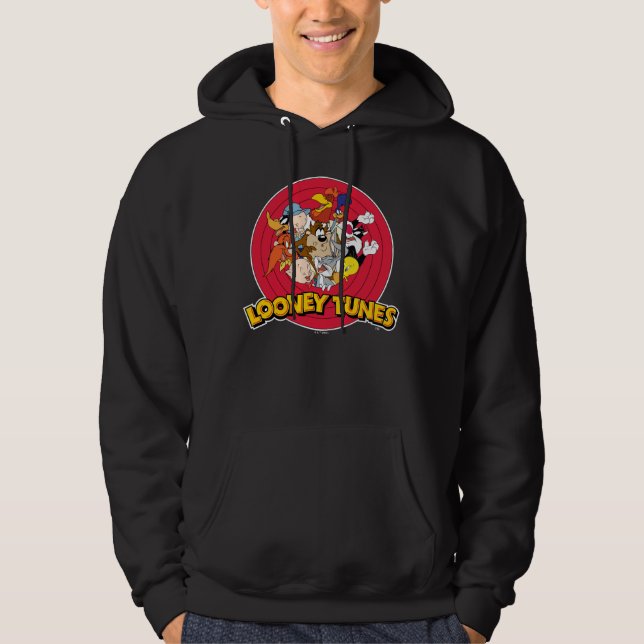 LOGOTYPEN LOONEY TUNES™-tecken Sweatshirt Med Luva (Framsida)