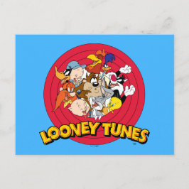 LOGOTYPEN LOONEY TUNES™-tecken Vykort