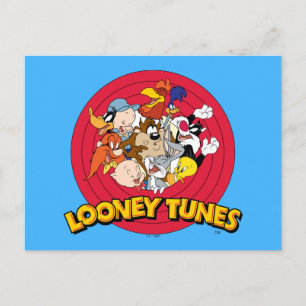 LOGOTYPEN LOONEY TUNES™-tecken Vykort